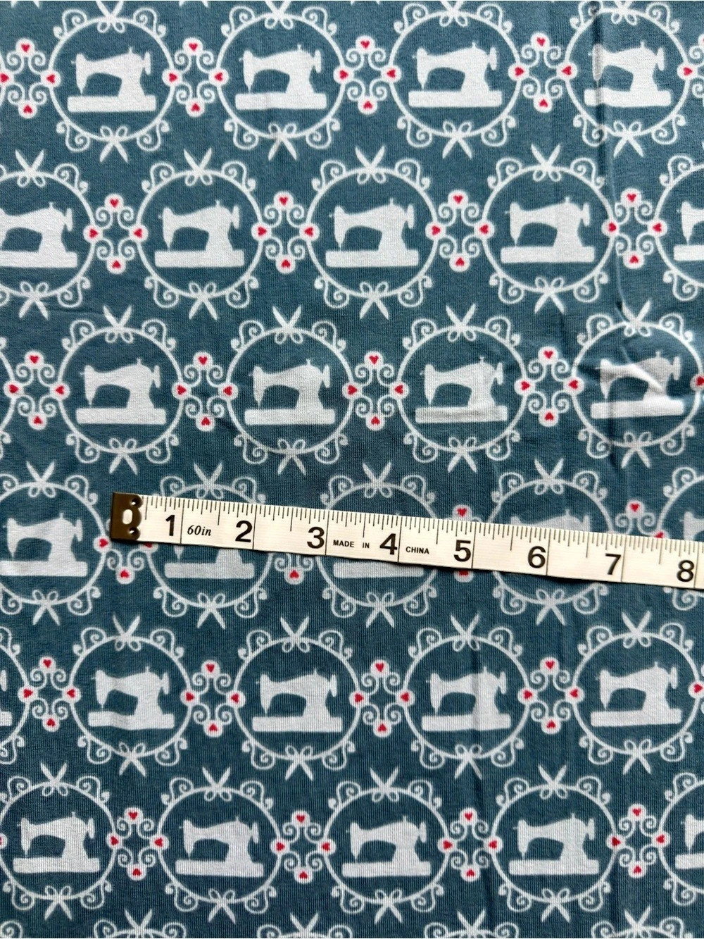 2y of euro knit jersey fabric. Nah Wahna for Lillestoff